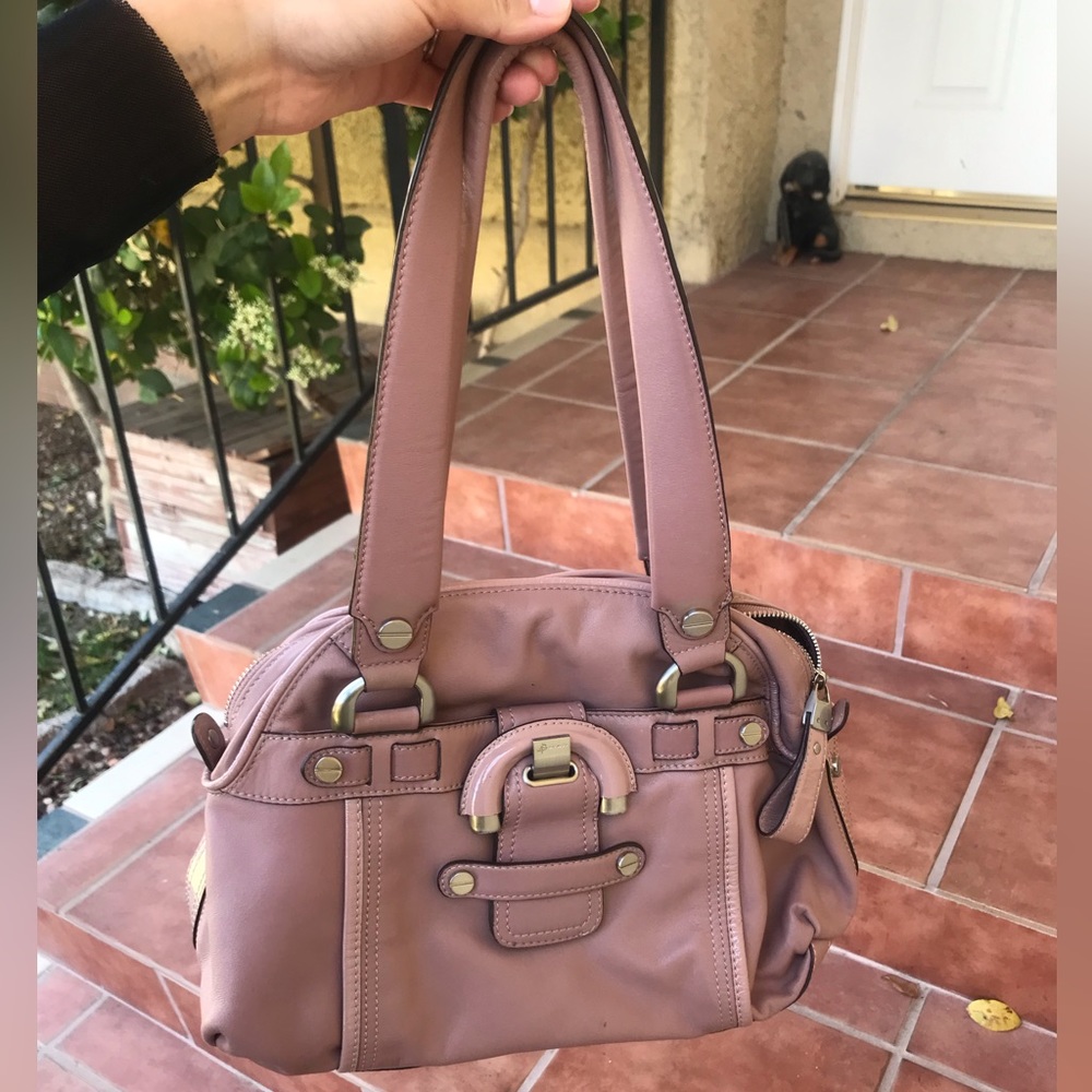 B Makowsky Leather Purse